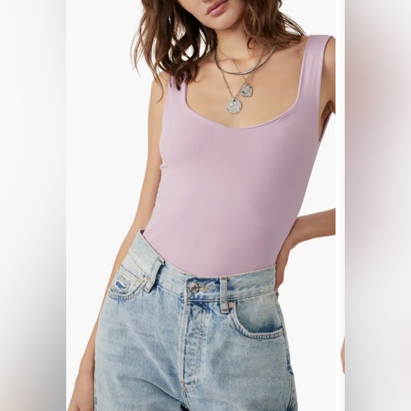 SALE ❗️Intimately Free People Clean Lines Bodysuit NWT has flaw - Picture 1 of 6
